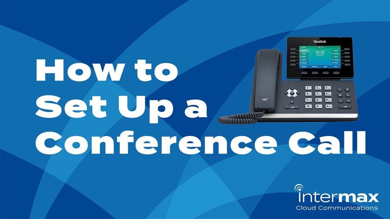 How to Set Up a Conference Call — Intermax Cloud Communications - YouTube