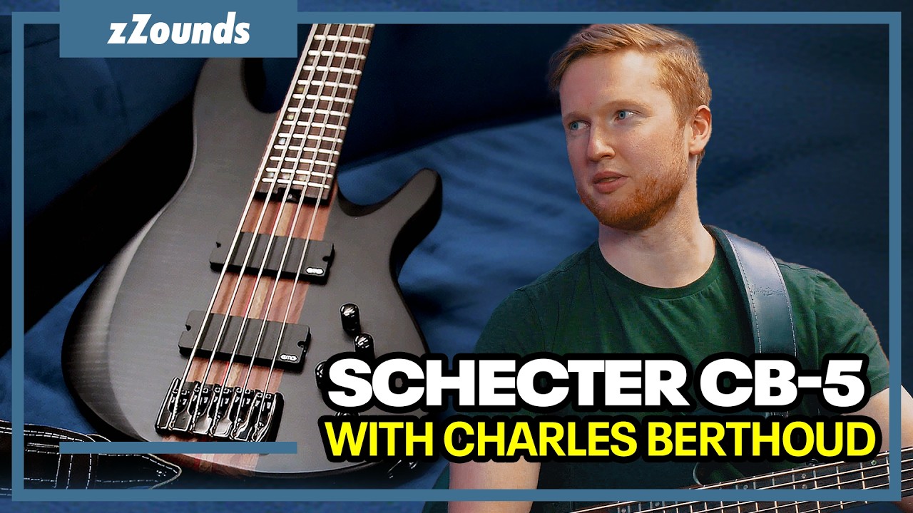 Charles Berthoud On His Signature Schecter CB 5 Bass