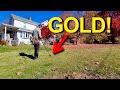 First gold  ever metal detecting real treasure pa relic hunters
