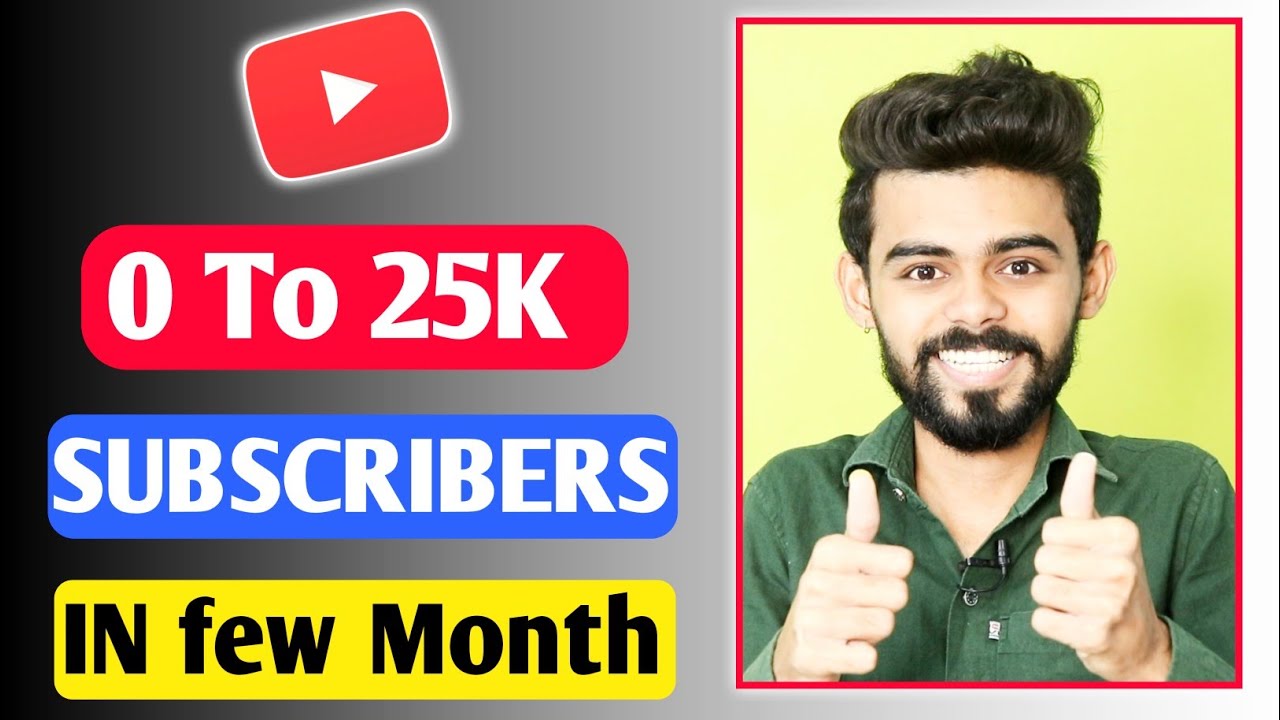 0 to 25k Subscribers on YouTube (ajay raj prajapati) - YouTube