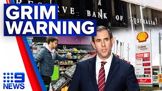 Inflation will be ‘significantly higher than expected’, Treasurer says | 9 News Australia