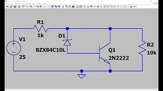 Analysis of shunt voltage regulator