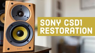 Sony CSD1 Speakers Restoration