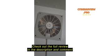 Review Suncourt ThruWall Room-to-Room Transfer Fan — Quiet Through Wall Vent Fan Improves Air Circul