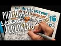 Photograph speed coloring  simplymaci