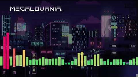 【MEGALOVANIA】Pygame Audio Visualizer