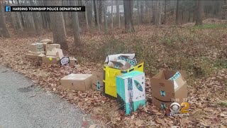Stolen Amazon Packages Found Dumped In NJ