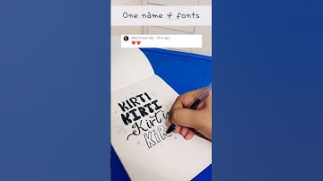 Add your name in the comments 👌👇 #calligraphylettering #calligraphy #handlettering #letteringart