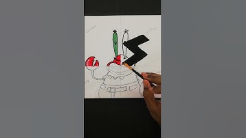 Drawing MR. Krabs in four different styles | Part 2 | X-ray
