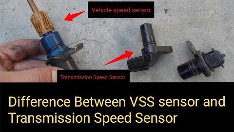 What is the Difference between a Transmission Speed Sensor and a Vehicle Speed Sensor (VSS)