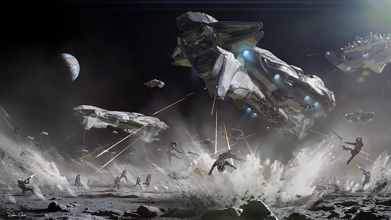 SCI-FI BATTLE MUSIC | When the dust comes down...