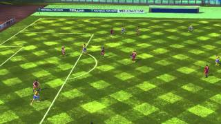 FIFA 14 Android - santar VS Olympique Lyon screenshot 3