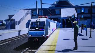 Train Sim World 6 Amtrak and NJ TRANSIT action Frank R Lautenberg Rail Station Secaucus Junction