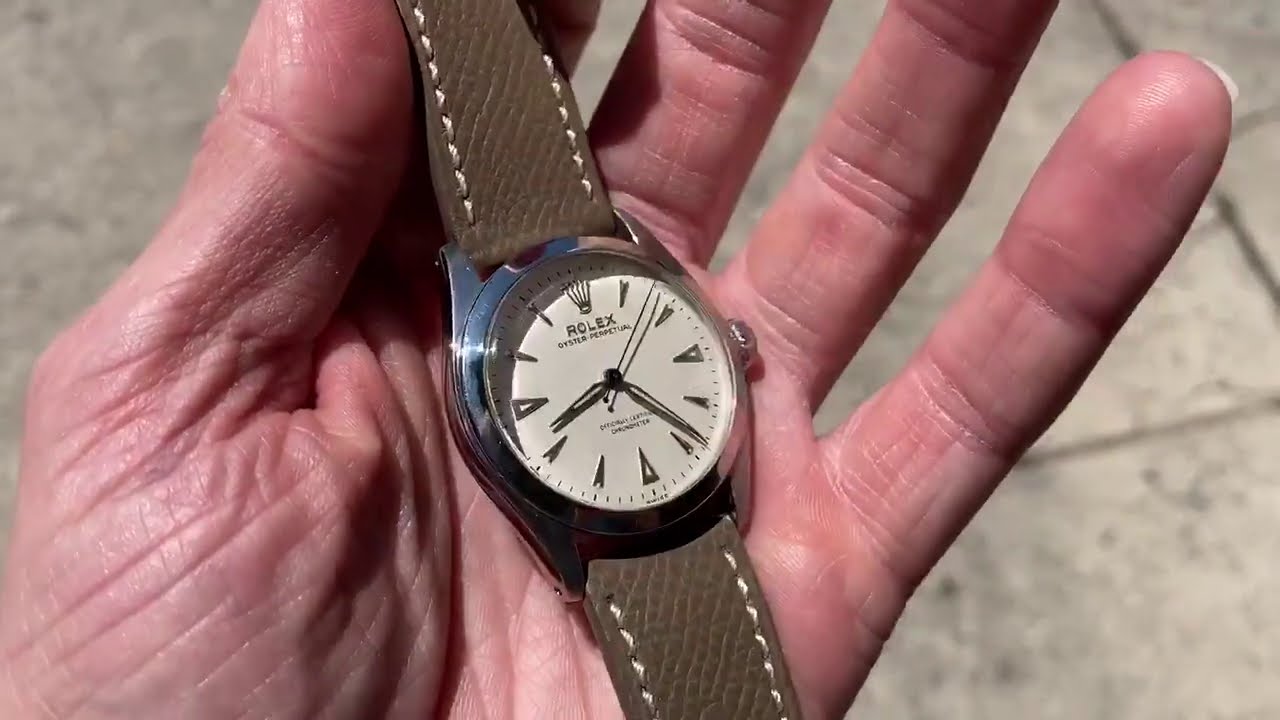 1952 Vintage Rolex Oyster Perpetual Reference 6108 watch