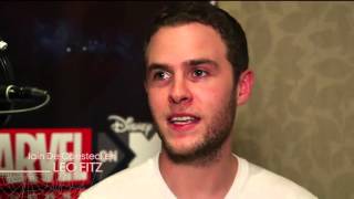 Iain De Caestecker And Elizabeth Henstridge Swing By Ultimate Spiderman