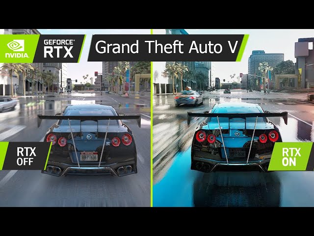GTA V New Raytracing ON vs. OFF Comparison