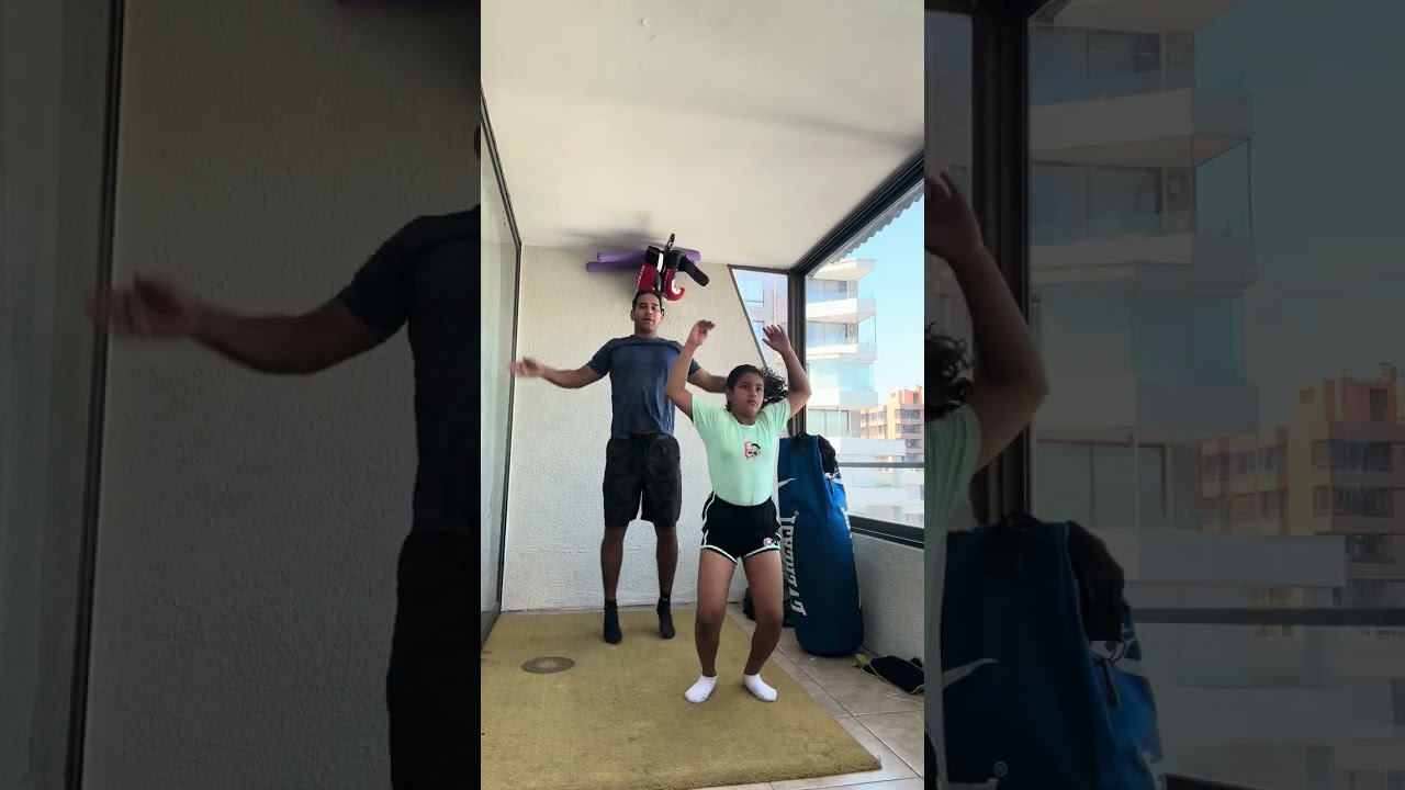 Day 37! 5-Minute Full Body Workout | Strength, Balance & Power | Father–Daughter Fitness