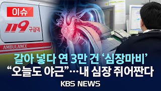 [이슈] 심정지 환자, 장시간 야간근무 잦았다…'최소 휴식시간 검토'/2025년 9월 18일(목)/KBS