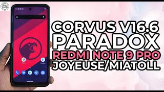 Install Dan Review Custom Rom Gaming Corvus 166 Redmi Note 9 Pro  Joyeusemiatoll