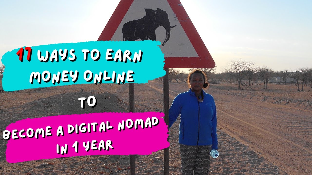Become a digital nomad in 2024- 17 Ways to Earn Money Online - YouTube