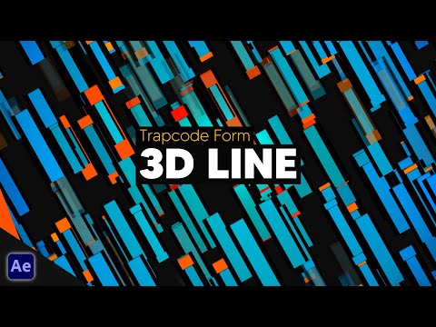 Animated Line Background with Trapcode Form - After Effects Tutorial