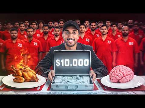 تحديت 100 شخص ياكلون اسوء انواع الاكل!! 