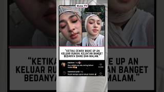 Perbedaan make up siang dan malam #shorts #beritaviral