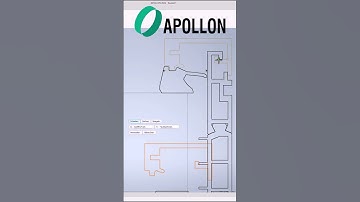 APOLLON - Your facade profiles in Autodesk Inventor  #3d #cad #cnc #autocad #facade #engineering #2d