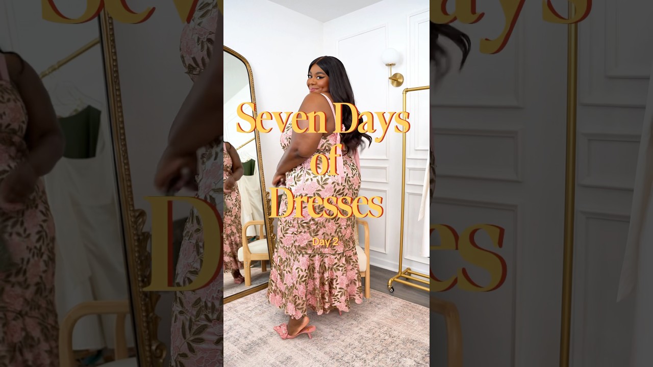 7 Days of Dresses Day 2 | Dress Size 2X Anthro + more details in my LTK SHOP 