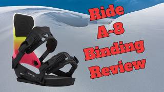 The 2025 Ride A-8 Snowboard Binding Review - YouTube