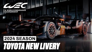 👀 First Look at the Matt-Black Toyota GR010 - Hybrid for 2024 FIA WEC