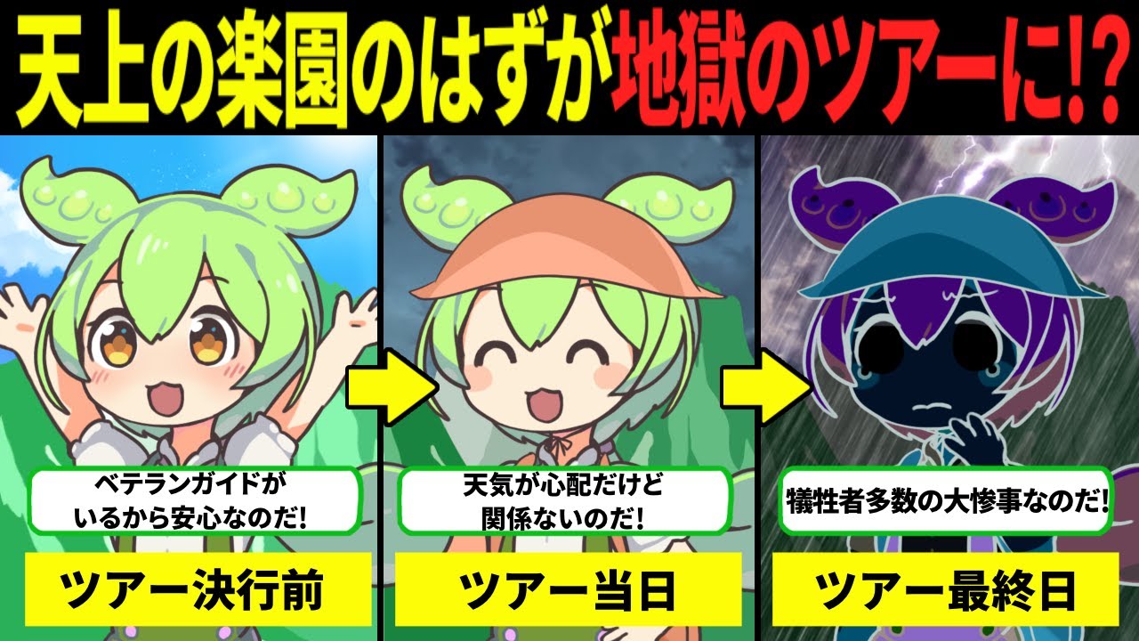 【ずんだもん解説】悪天候で決行された地獄のツアーが最悪の結末だった...【２００９年トムラウシ山遭難事故】