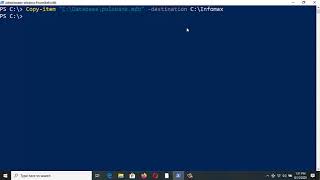 La commande Copy Item en PowerShell La Commande Move Item En Powershell