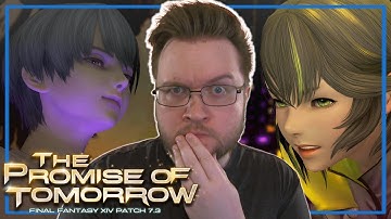FFXIV Dawntrail 7.3 MSQ "THE PROMISE OF TOMORROW" | New Dungeon & New Trial! (Blind Reaction)
