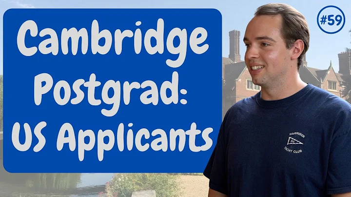 Cambridge from the Inside #59: Applying for Postgraduate Studies | University of Cambridge