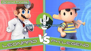 We Tech Those #5 Grand Finals - Leonard (Dr. Mario) Vs. Pk-Legend (Ness) Smash Ultimate Tournament