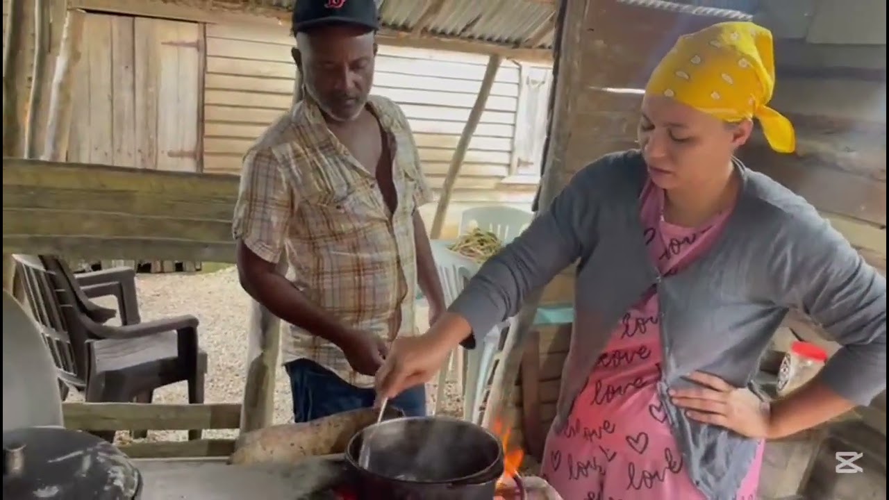 Haciendo arroz blanco con habichuelas verdes 🫘😋