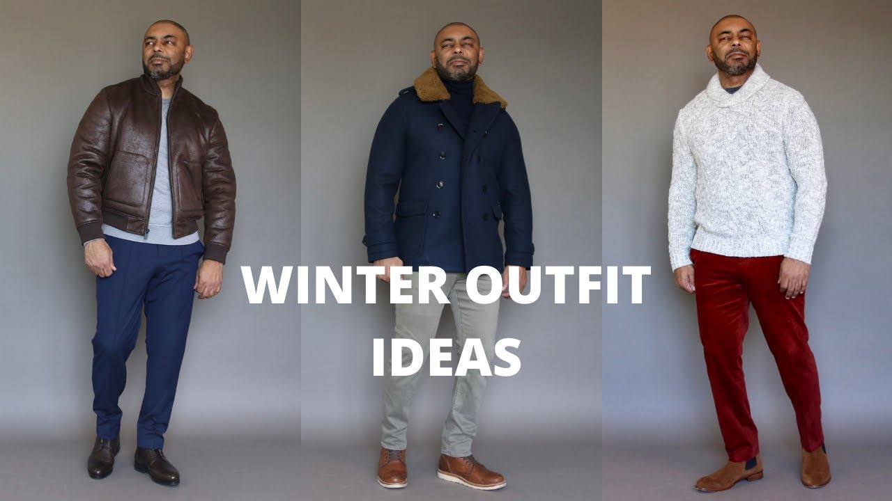 5 EASY Men's Winter Outfit Ideas - YouTube