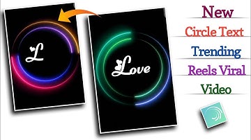 How To Make Neon Circle Name Draw Status Video | Alight Motion Drawing Text Video Editing | Status