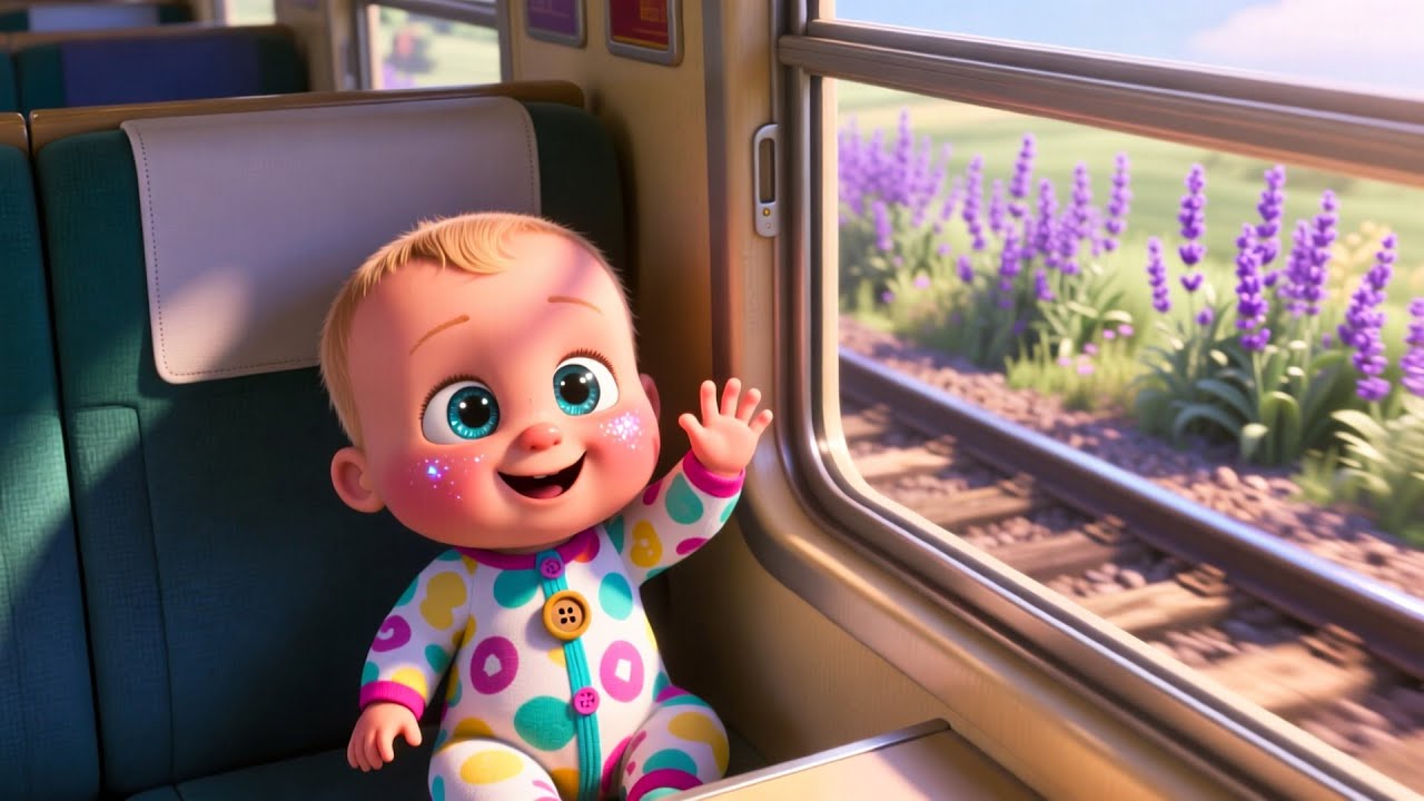 Train Ride Baby ABC 🚂👶 | Learn Alphabet for Kids | ABC Song for Toddlers