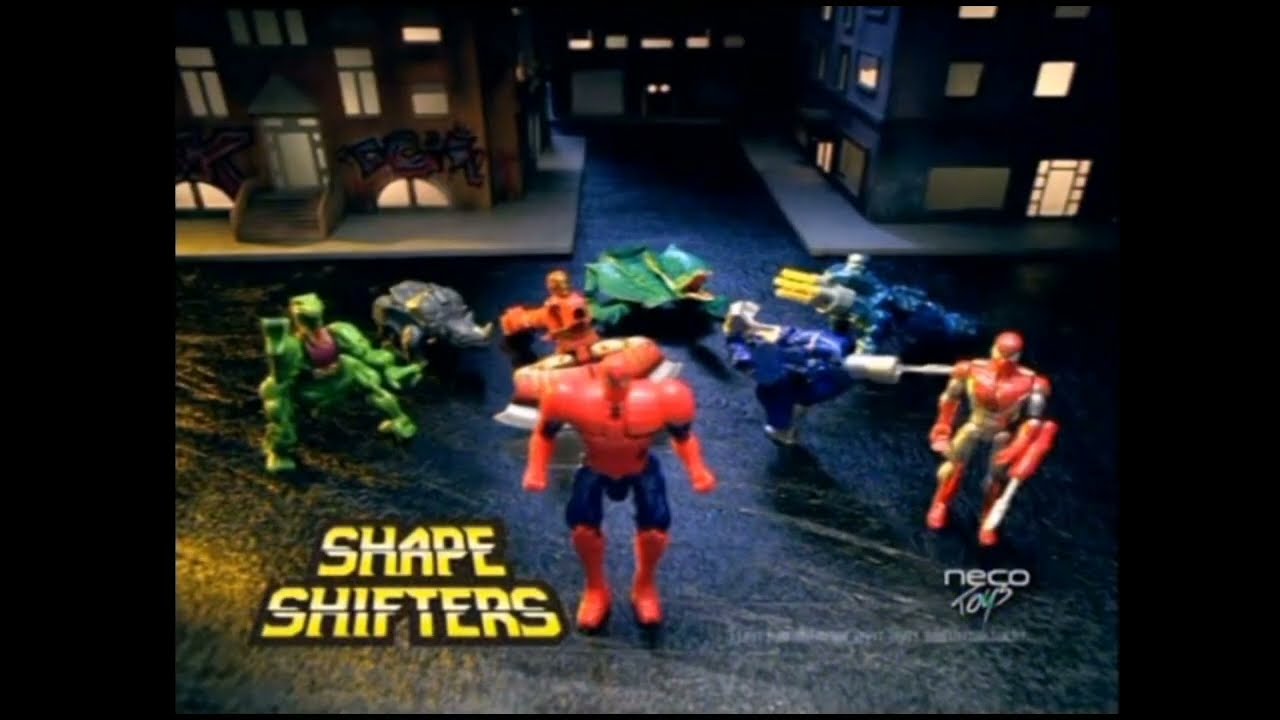 Turkish Toybiz / Neco Toys Marvel Superheroes Shape Shifters Toy Commercial