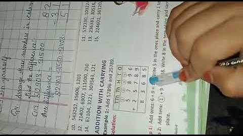 class- 4 math ch-2 Addition and subtraction ( ex- 2.2)