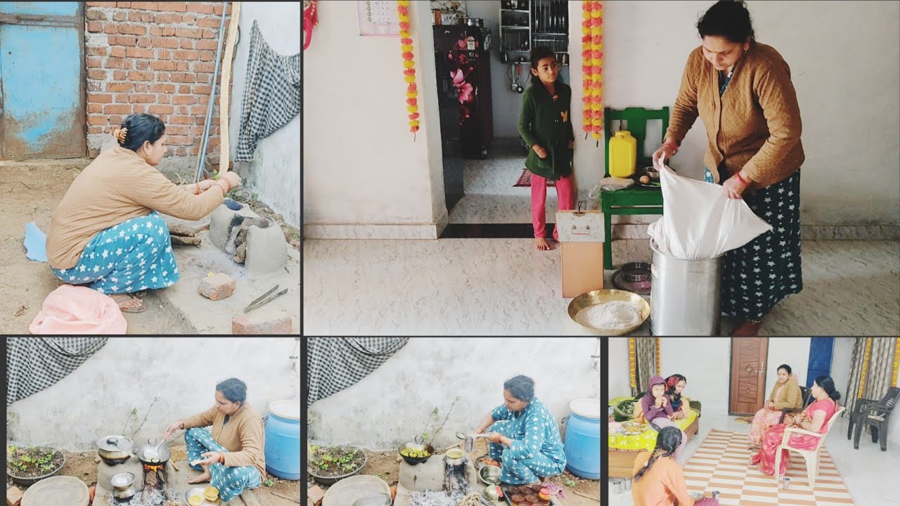 🌄सुबह 5:00 बजे से दिन🌞 की शुरुआत Village🛖 women Winter 🌄morning routine 