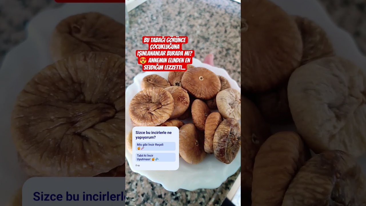 Çocukluğumun En Güzel Uykusu: İncir Uyutması 💤🍯 #shorts #keşfet
