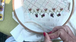 Snippets of my stitching life - the crazy quilting continues ! #crazyquilting #embroidery