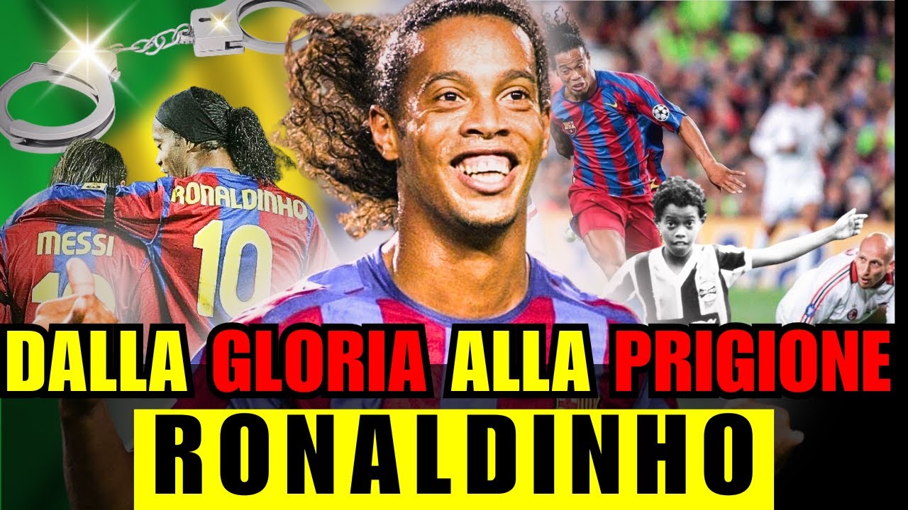 UN DIO DEL CALCIO finito in PRIGIONE - L'incredibile RONALDINHO ⚽️