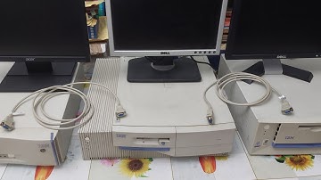 The battle of the 3 IBM retropcs - a Direct Cable Connection multiplayer