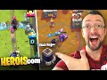 Elixir Negro + Carta Heróis no Clash Royale [Eles já Existiram!]