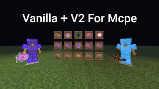 Vanilla Plus V2 For Minecraft Bedrock 