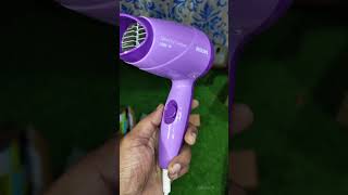 Philips Hp810046 Compact Hair Dryer 2 Flexible Heat Setting